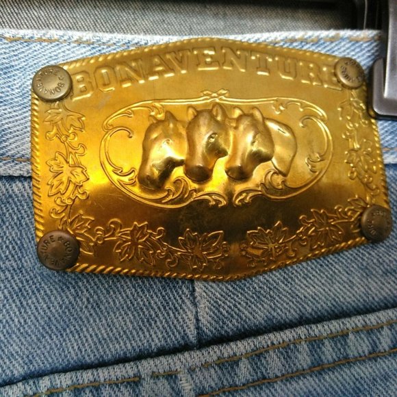 VTG Bonaventure High Waist Tapered Leg Jeans - Picture 2 of 10